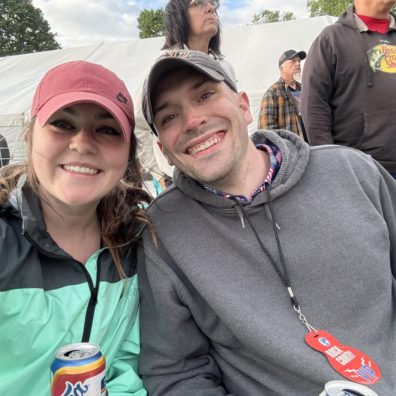 May 2025 - got to see Nickleback perform live and in the rain.
