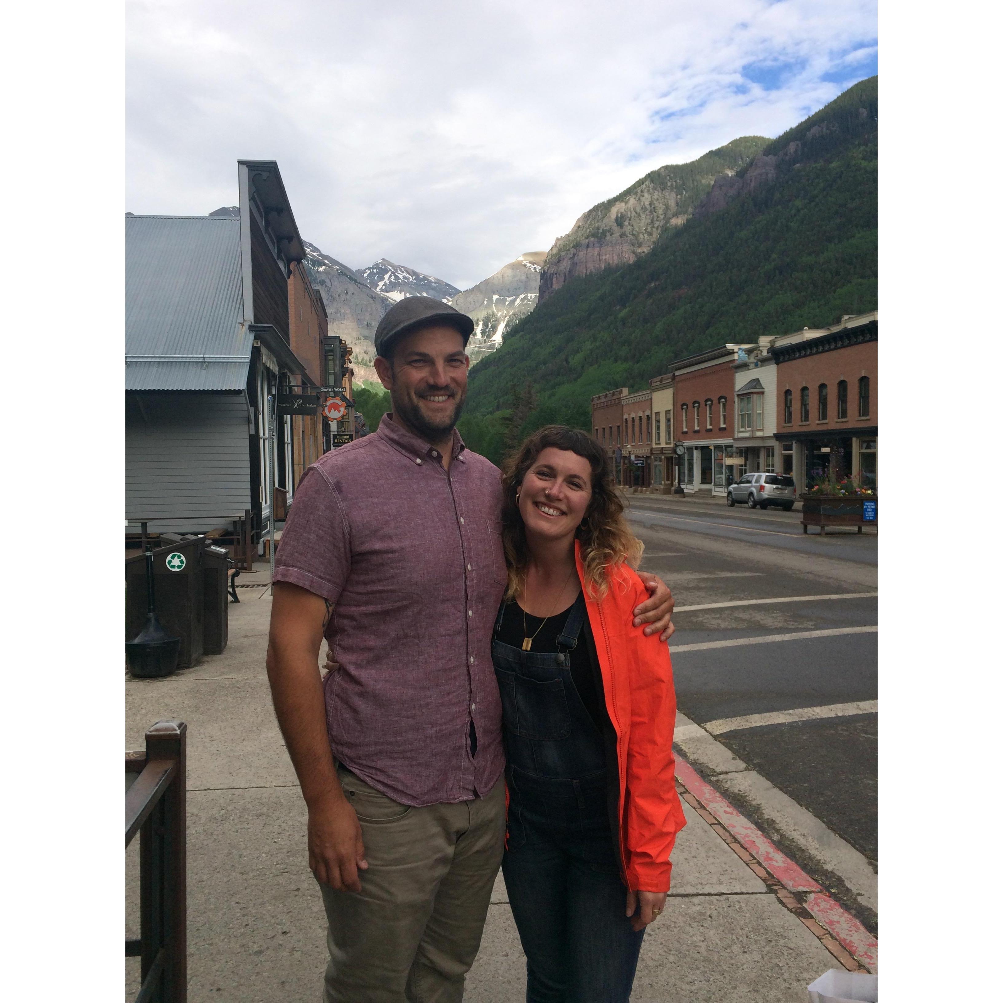 First time in Telluride, CO