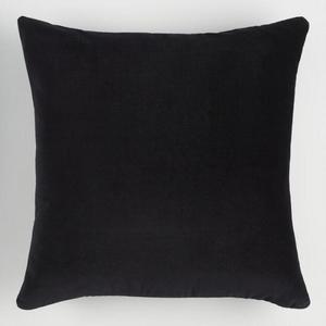 Black Velvet Throw Pillow