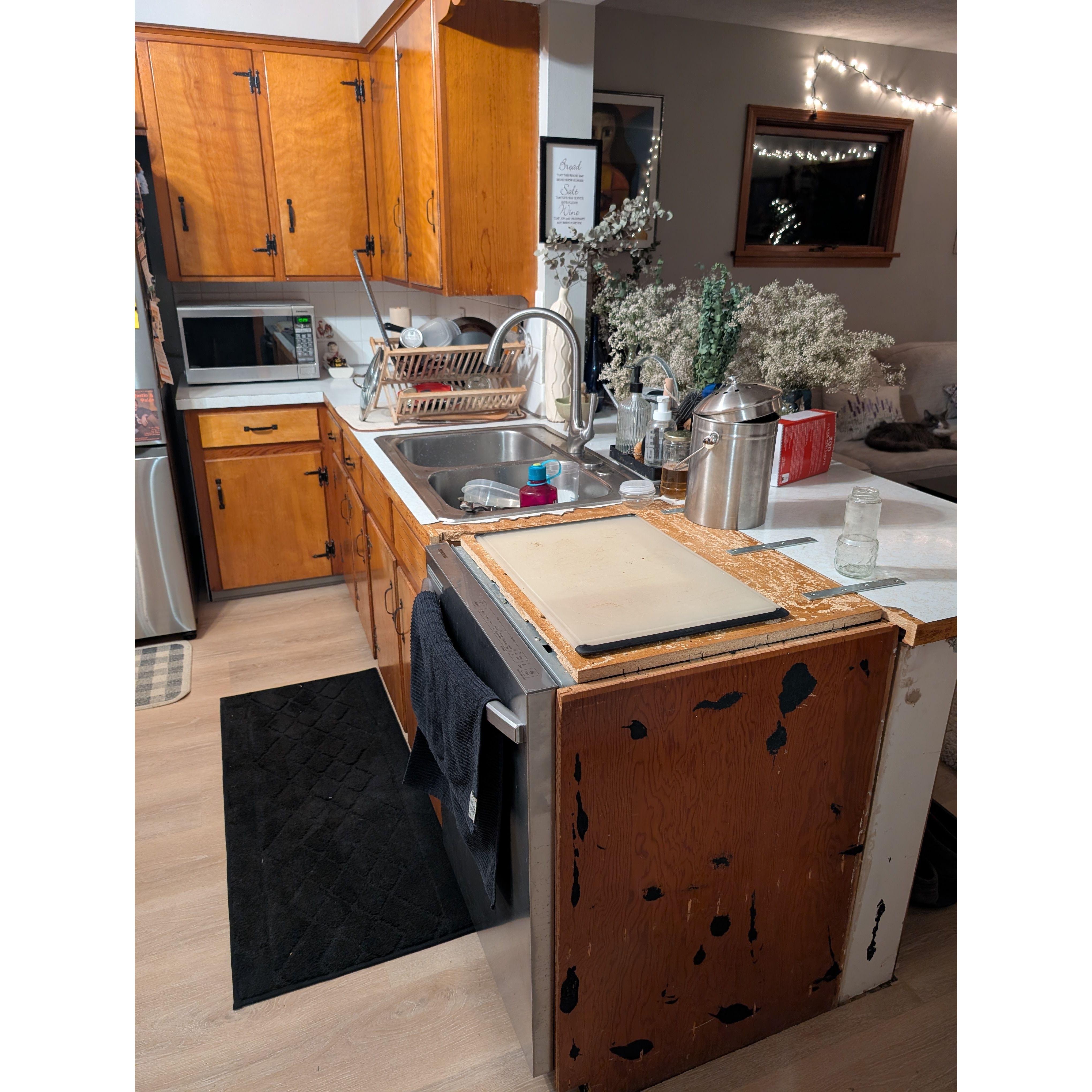 Part of our kitchen!