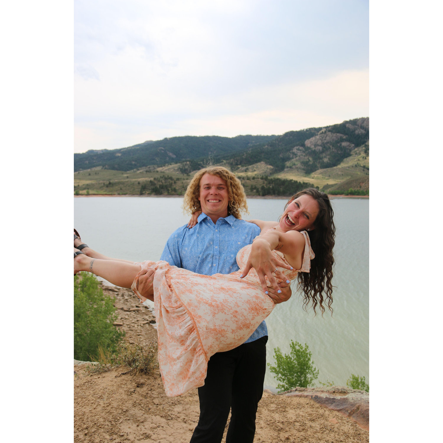 Engagement Session at Horsetooth in Ft. Collins