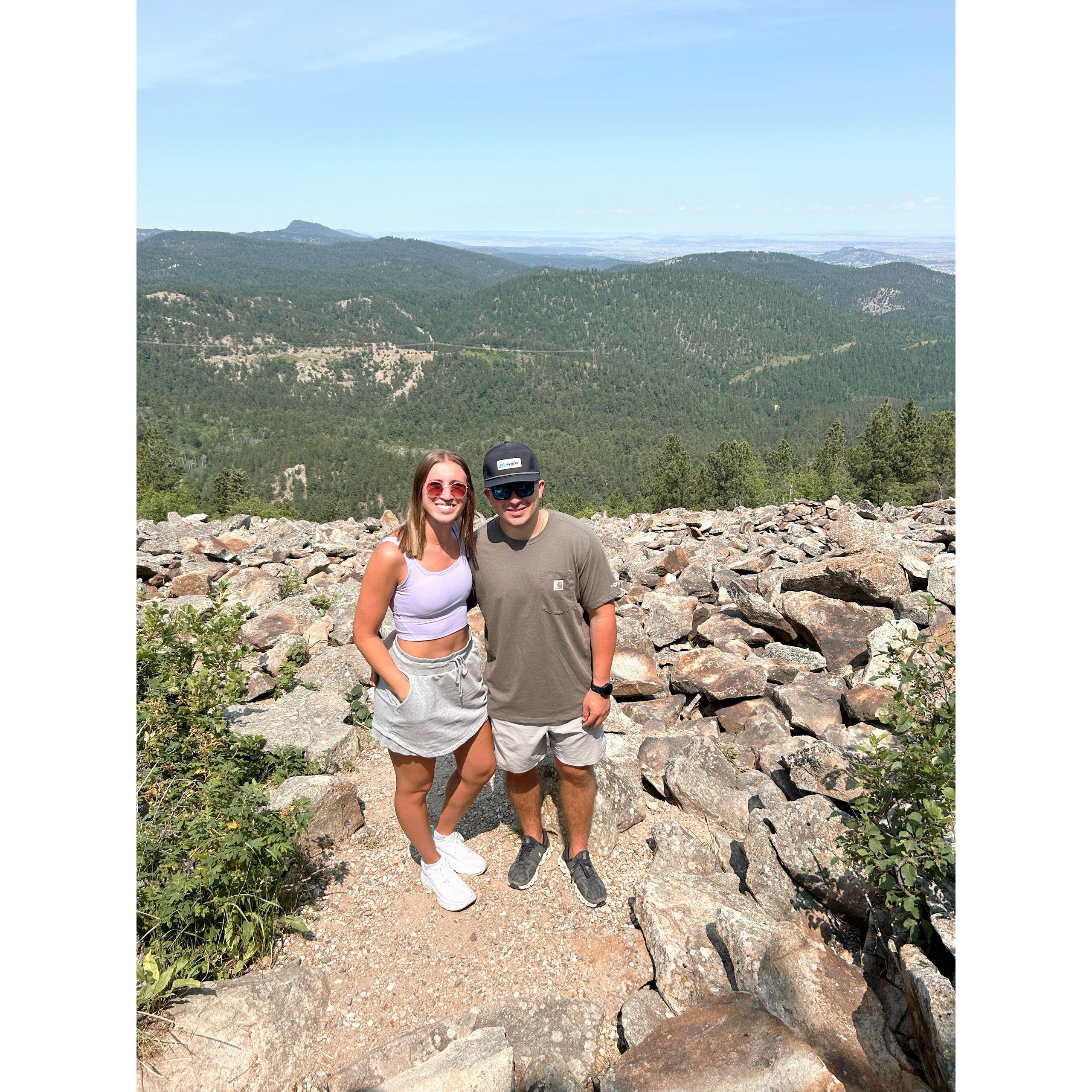 4th Ford family vacation - back to where we got engaged a year later!