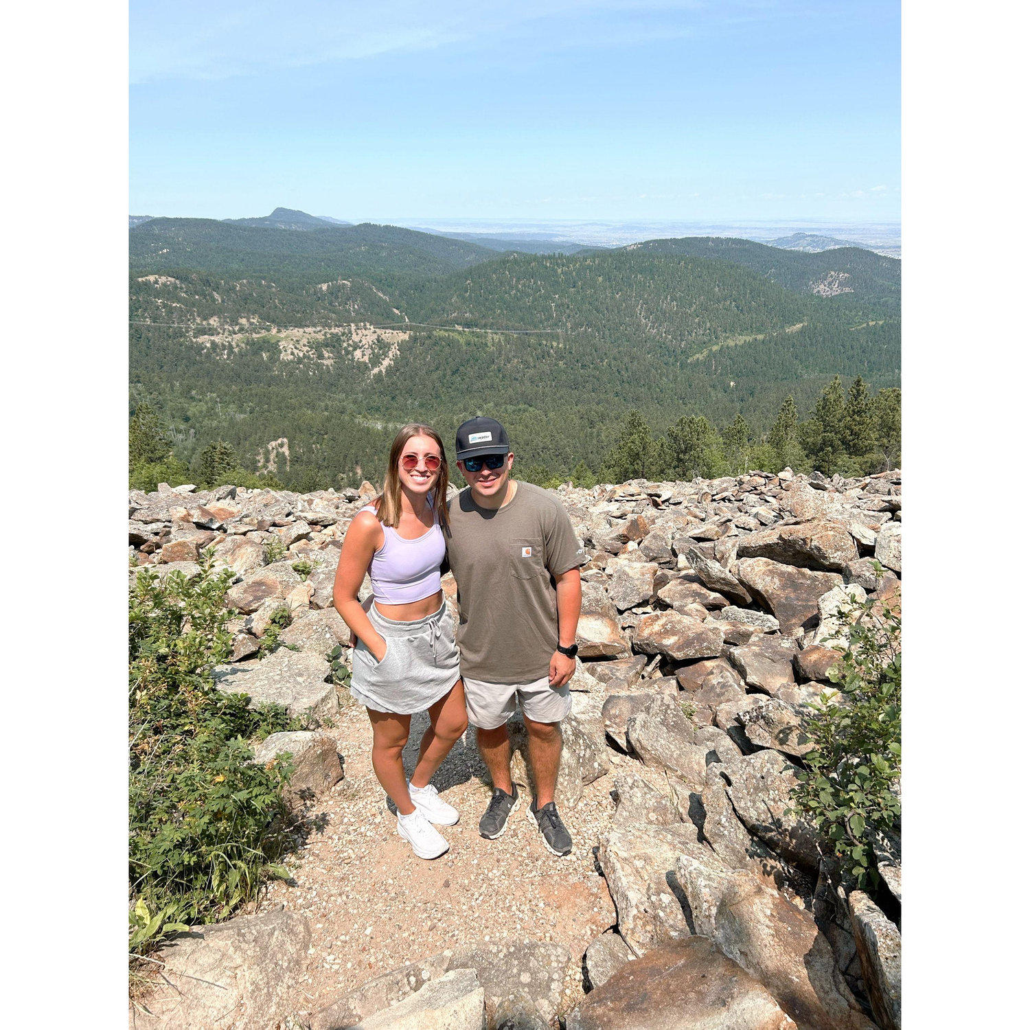 4th Ford family vacation - back to where we got engaged a year later!