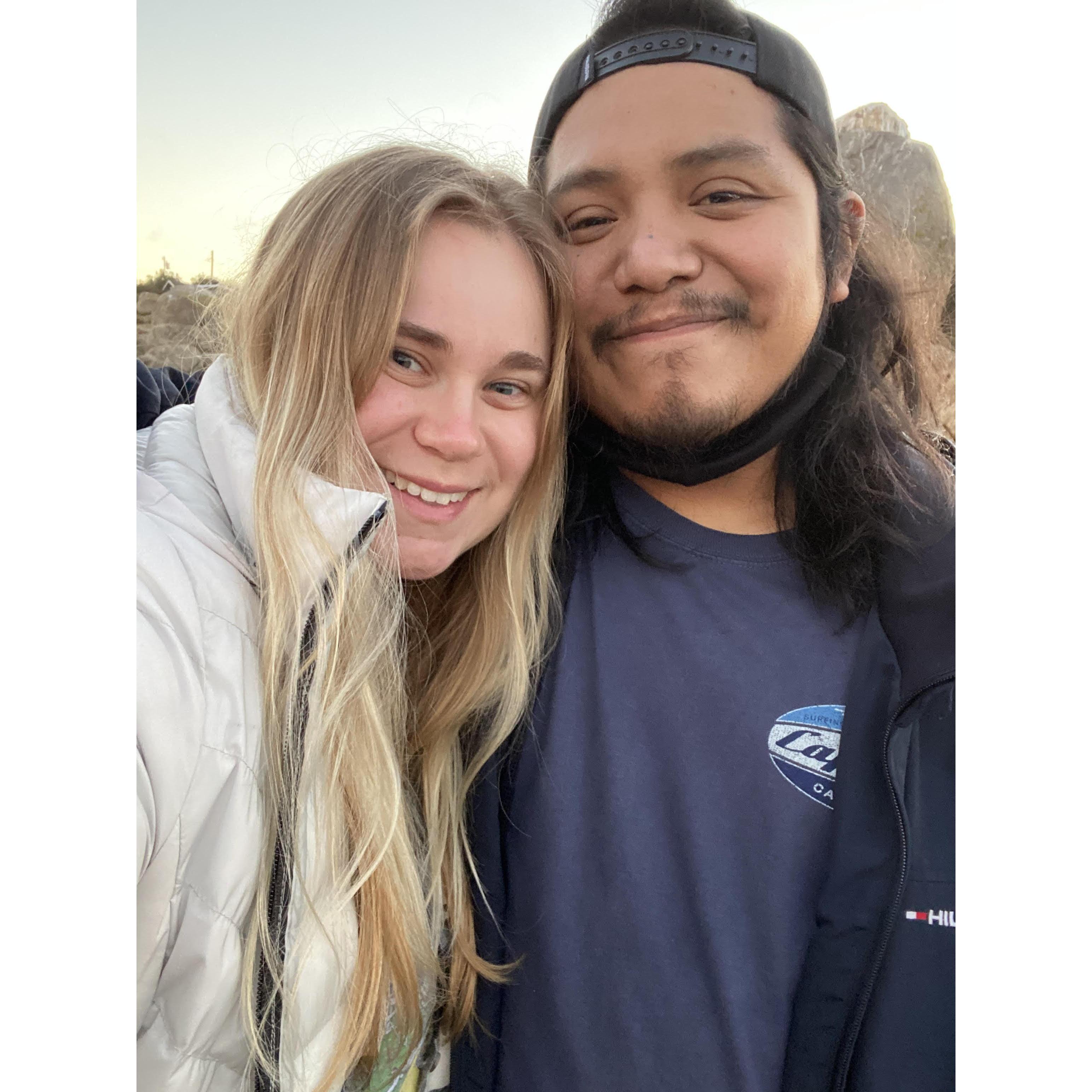 On a date in Pacific Grove