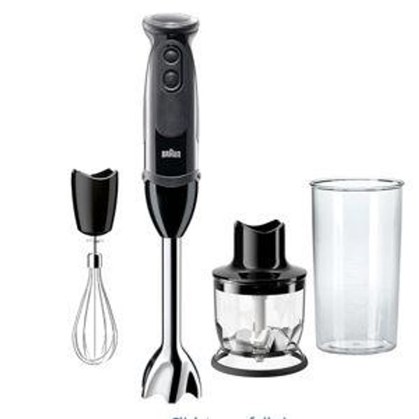 Braun MQ5025 Hand Blender Multiquick Vario, MQ5025, Black