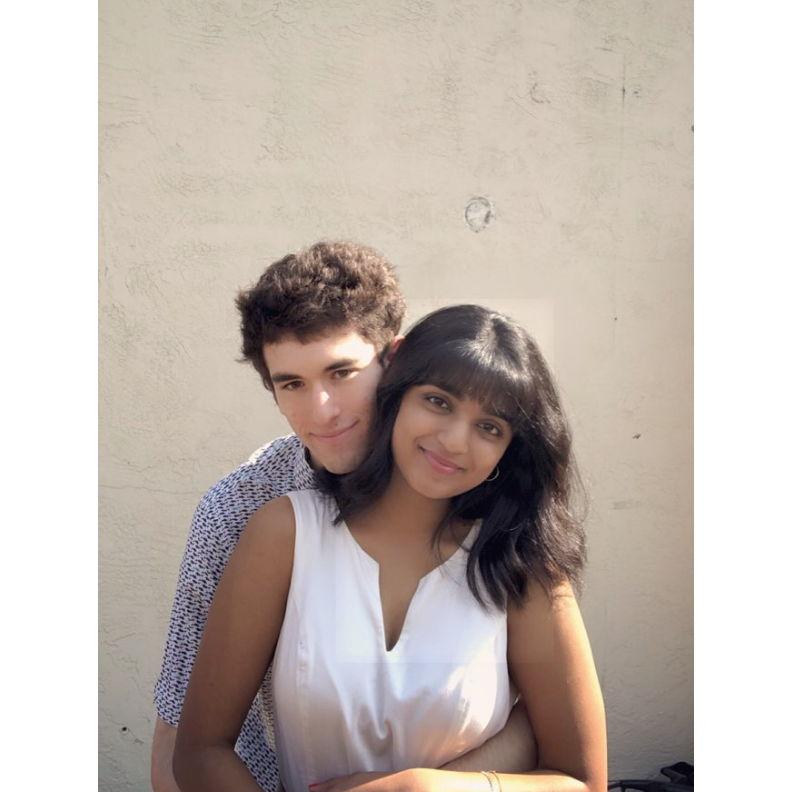 On our first anniversary, we promised to love each other forever <3