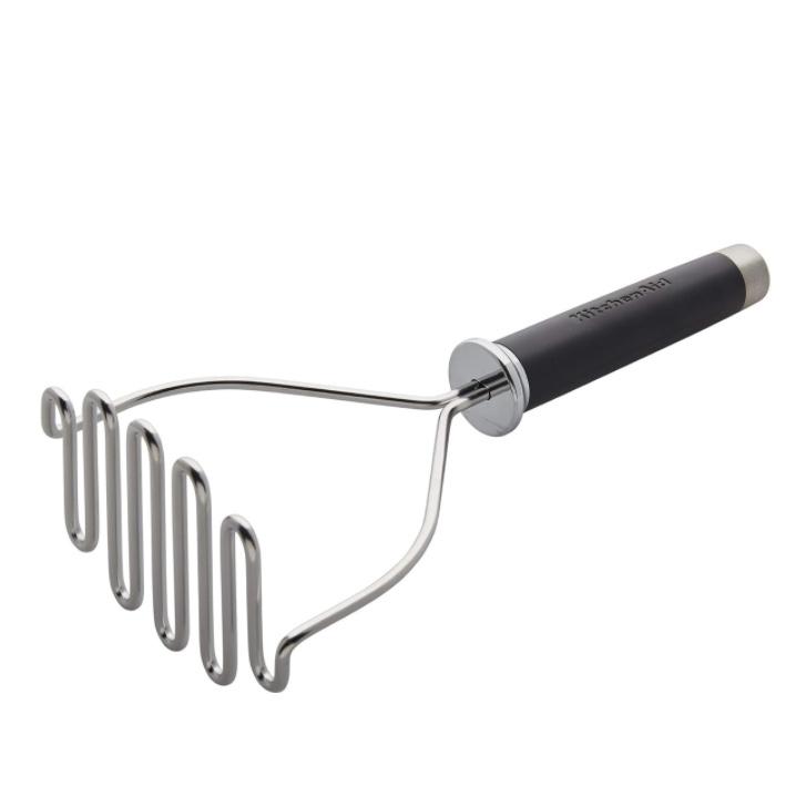 KitchenAid Stainless Steel Wire Masher, Matte Black