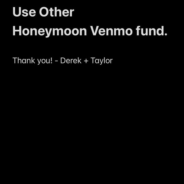 Older Venmo Fund (See new venmo)
