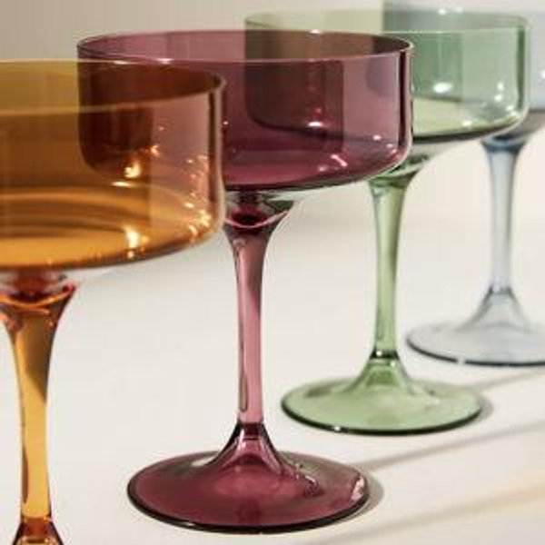 Morgan Coupe Glasses, Set of 4