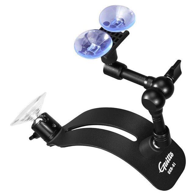 GUITTO Guitar Balance Support - Classical Guitar Support Foot Stool, Ergonomic Design, Quick Adjustment (Lock) Angle, Suitable for Acoustic Guitars with a Smooth Paint(Lacquer) Finish GGR-01