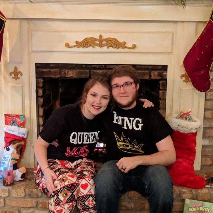 Christmas fun at Ari's house! Evan gifted her matching t-shirts this year. 12.25.18.