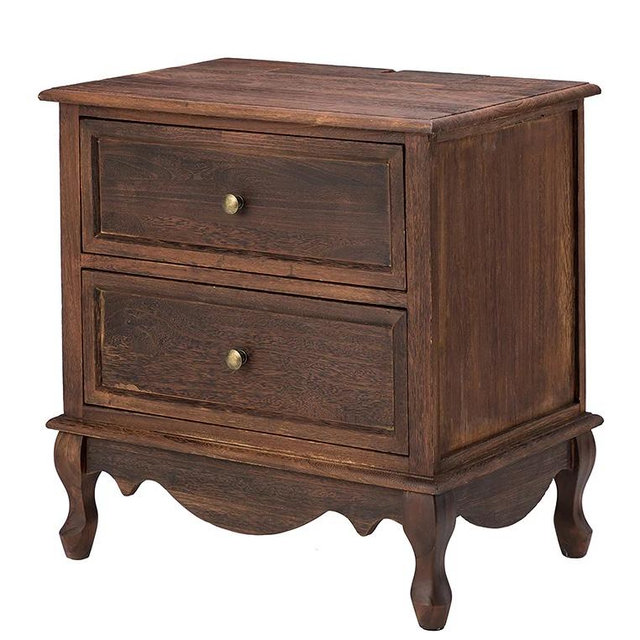 Galatea 24"Tall 2 - Drawer End Table Chest(Optional Types)