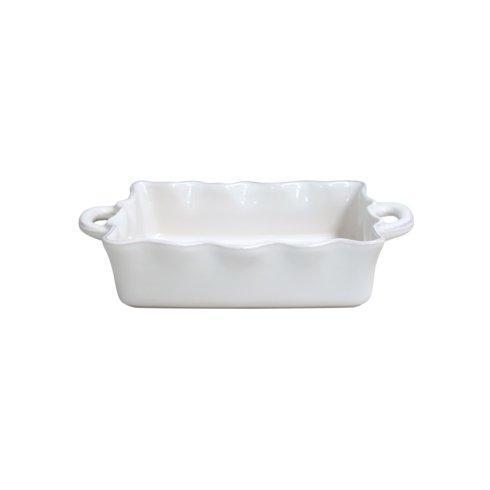 Casafina Cook & Host Rect. Baker 14", White