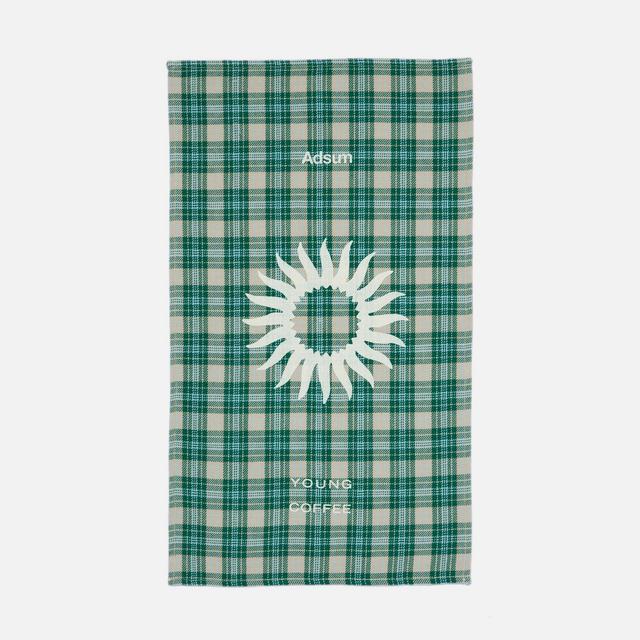 Tea Towel - Recycled Cream Plaid
