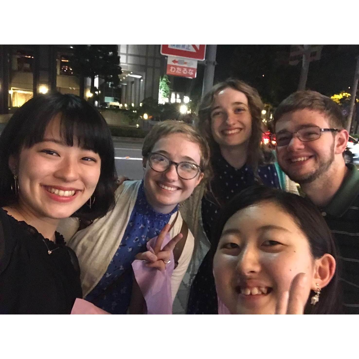 6.1.2019 - Osaka, Japan
Wrapping up a fun day hanging out with Fumika and Miyu as part of our Japan trip!