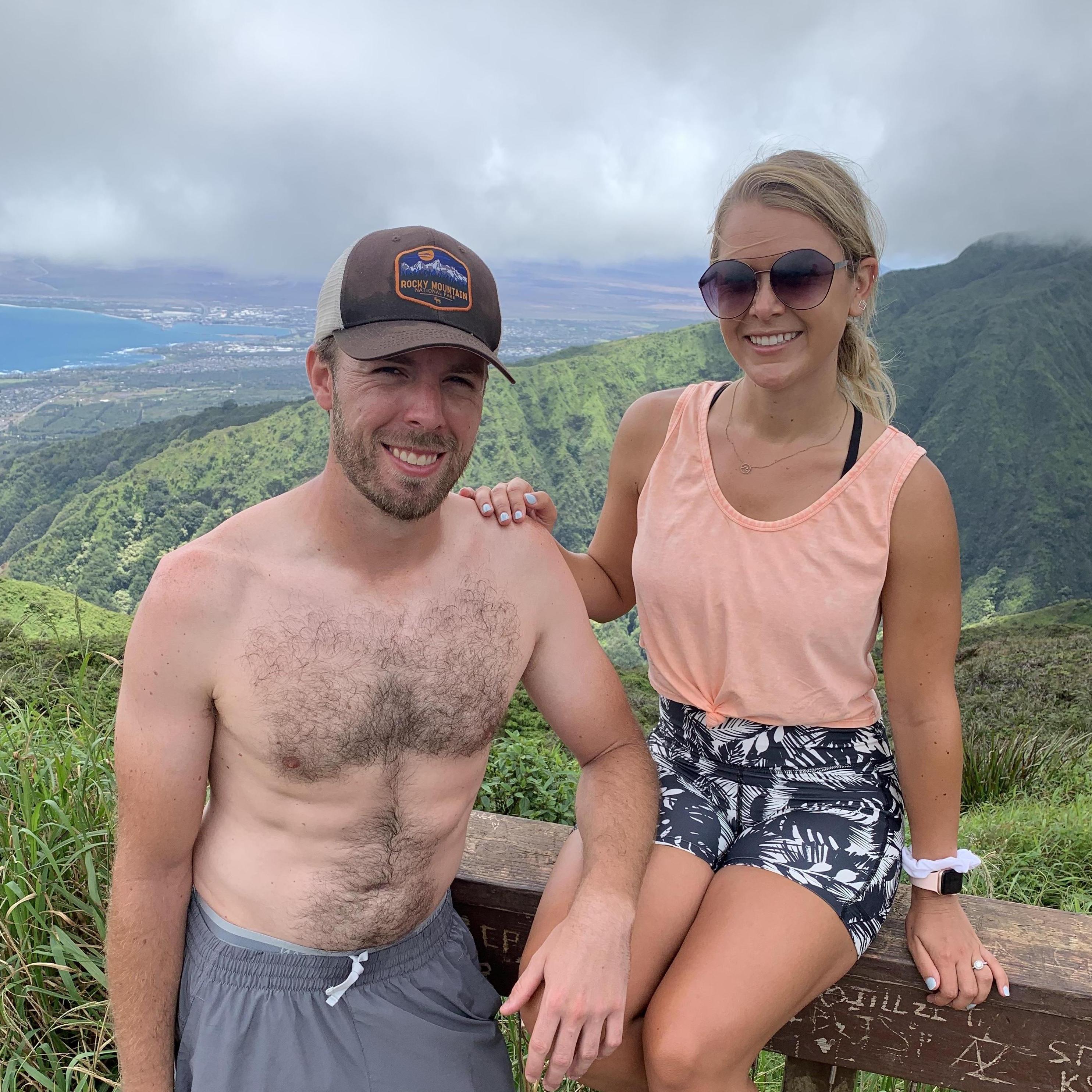 Hiking in the beautiful mountains of Maui!
Maui, 2021