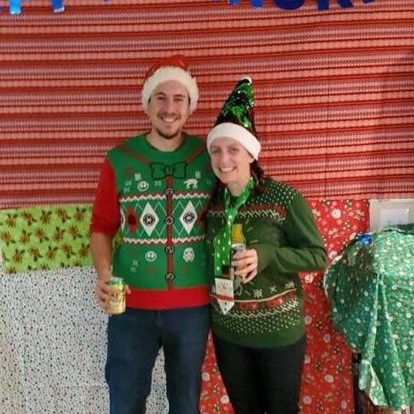 Ugly sweater party!