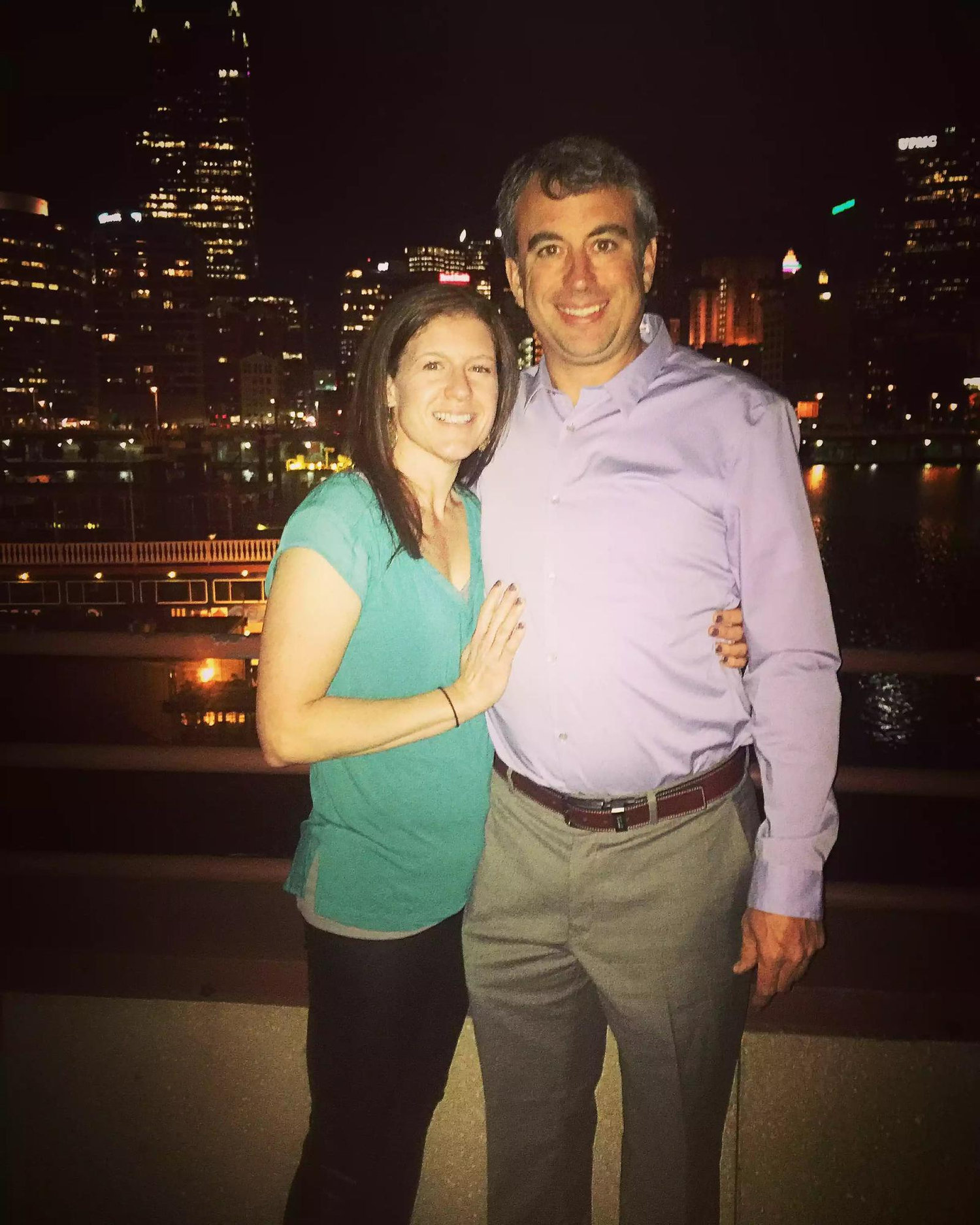A night out in Pittsburgh.