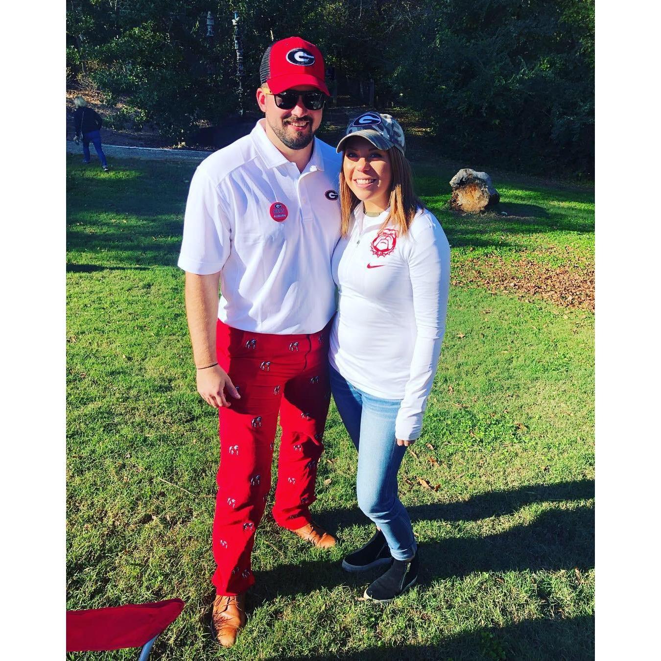 My first Georgia game - GO DAWGS!