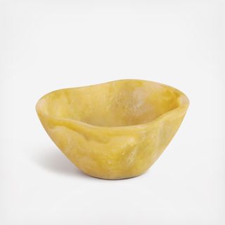 Resin Sorbet Mini Wavy Round Bowl
