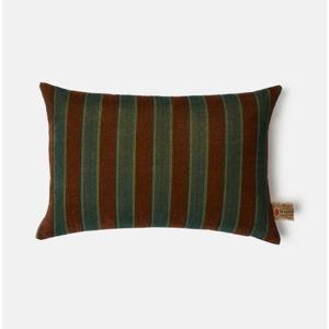 Gigliola striped cotton and linen cushion