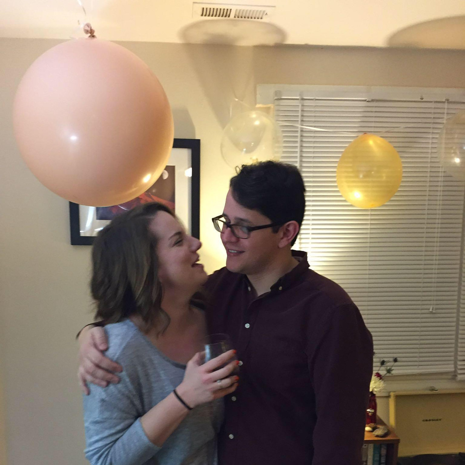 Birthday and (surprise) engagement party, March 2017