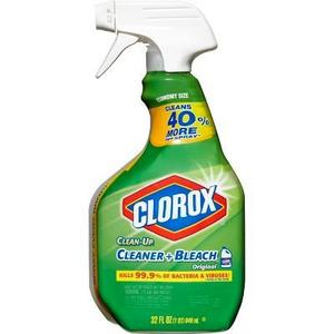 Clorox Clean-Up All Purpose Cleaner with Bleach Spray Bottle Original 32 oz
