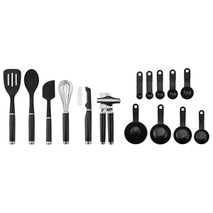 KitchenAid Classic Tool and Gadget Set, 15-Piece, Black