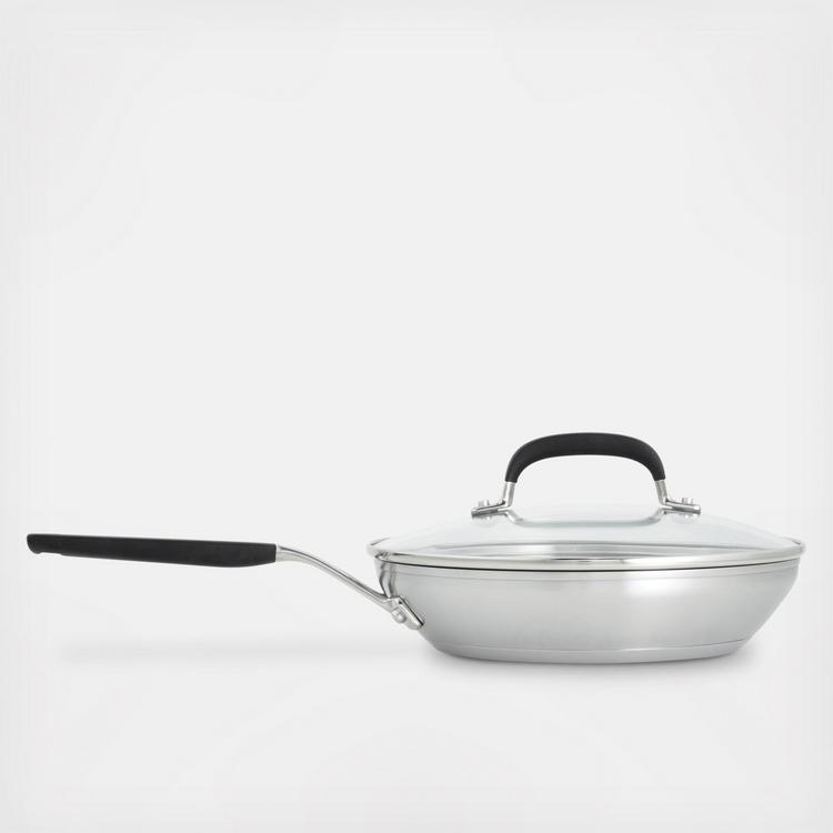 KitchenAid, 5-Ply Clad Stainless Steel Stockpot with Lid - Zola