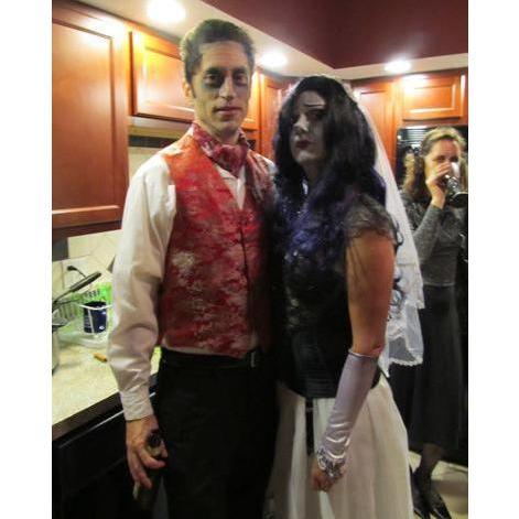 Corpse bride & groom