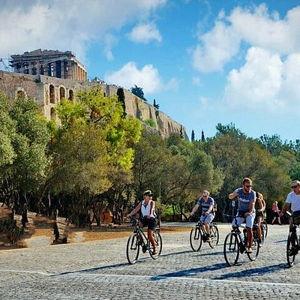 Tour en bicicleta por las ruinas de Atenas