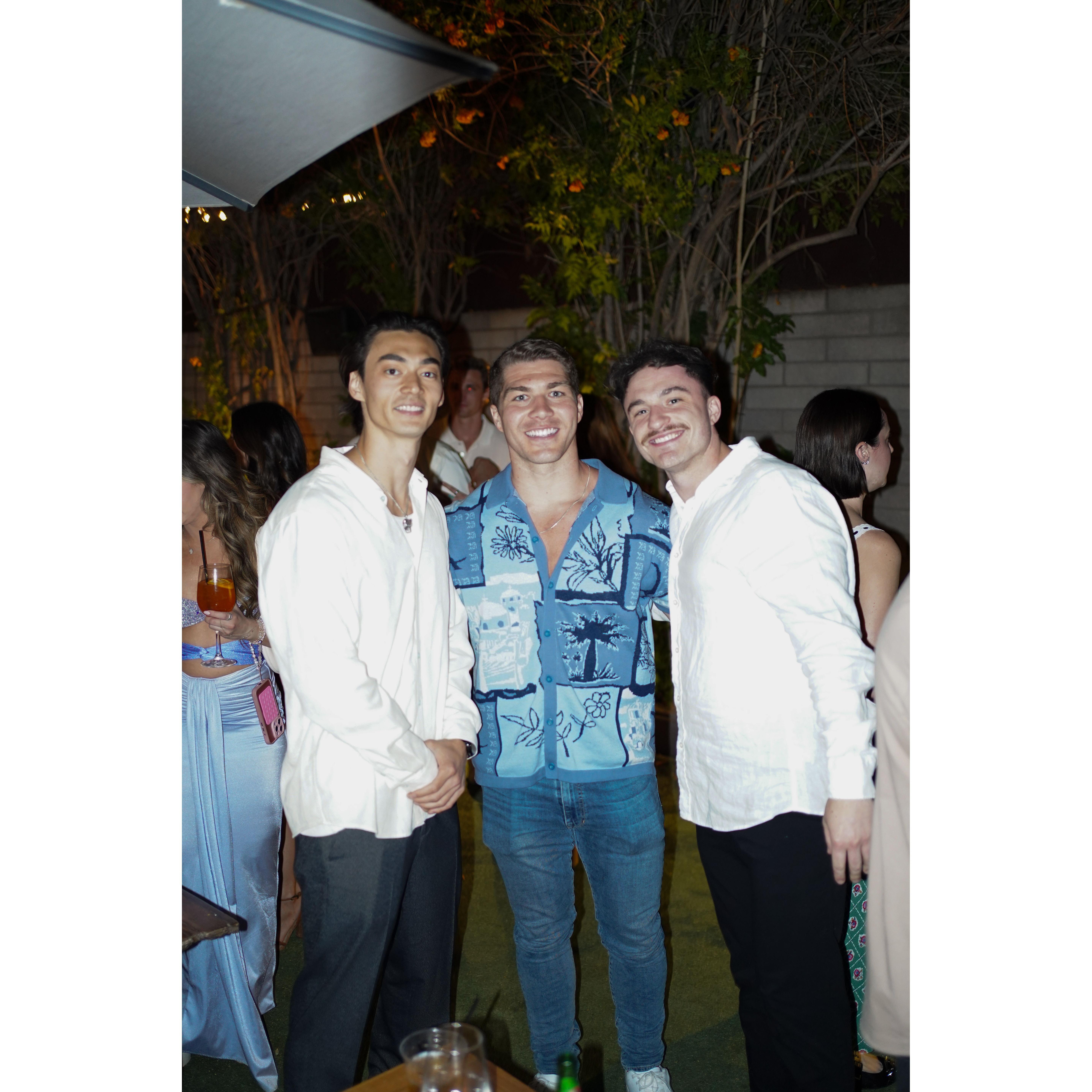 Sean, VG, and Roger
