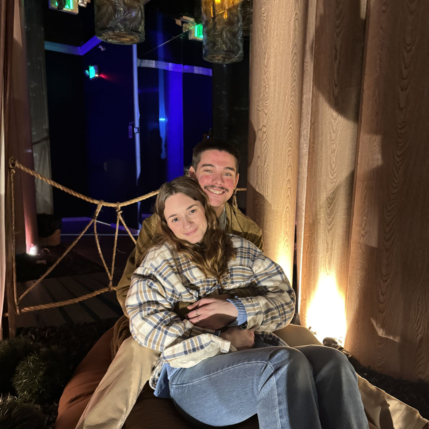 One of our first dates!