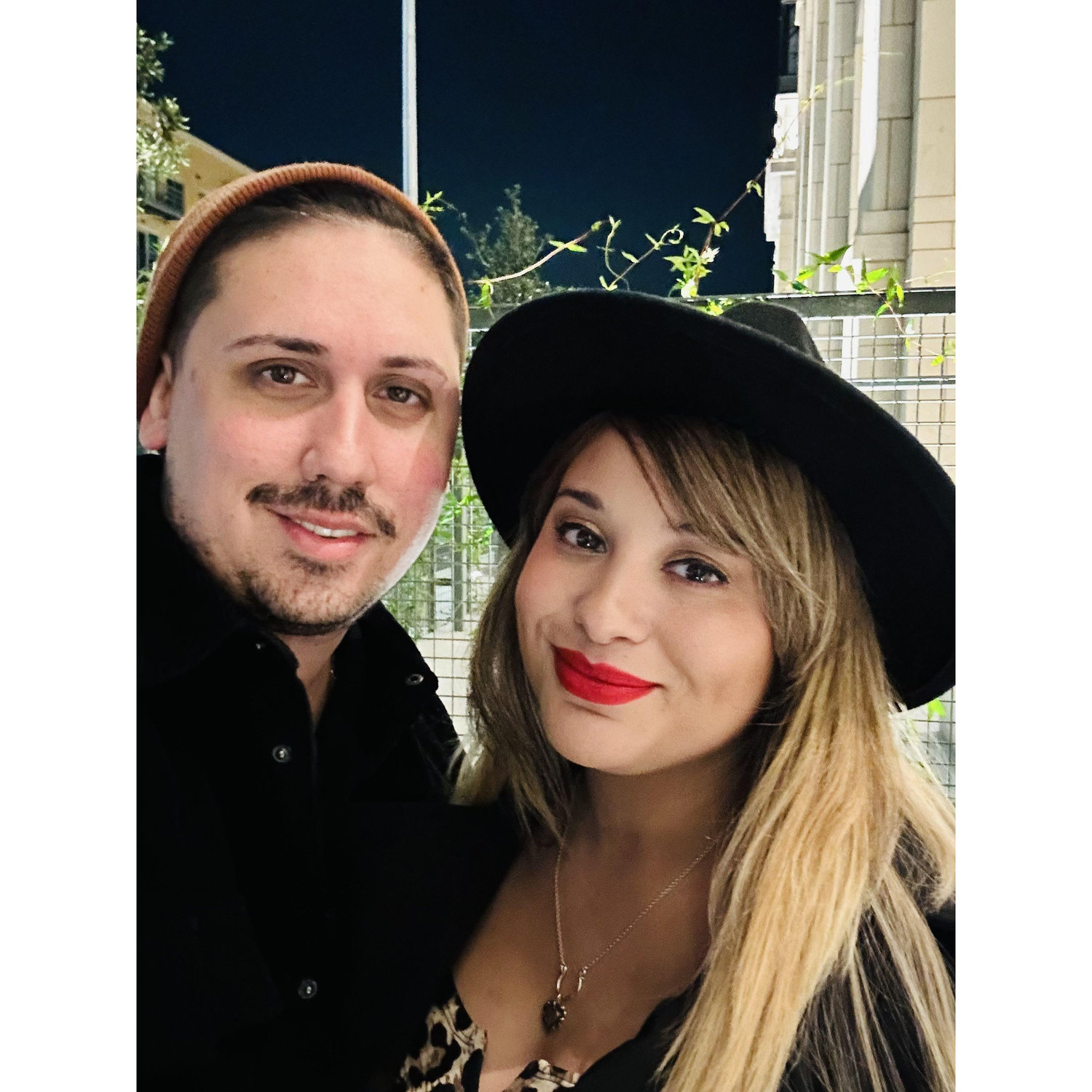 Our first Halloween together, when we chose Bianca Elena's name.