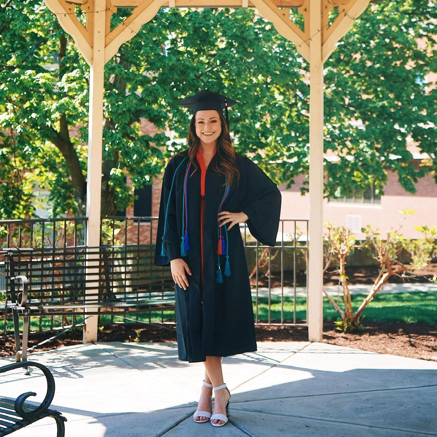 Anna's college graduation (May 2021).