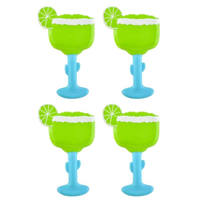 4pc Margarita Towel Clips Blue/Green - O2COOL