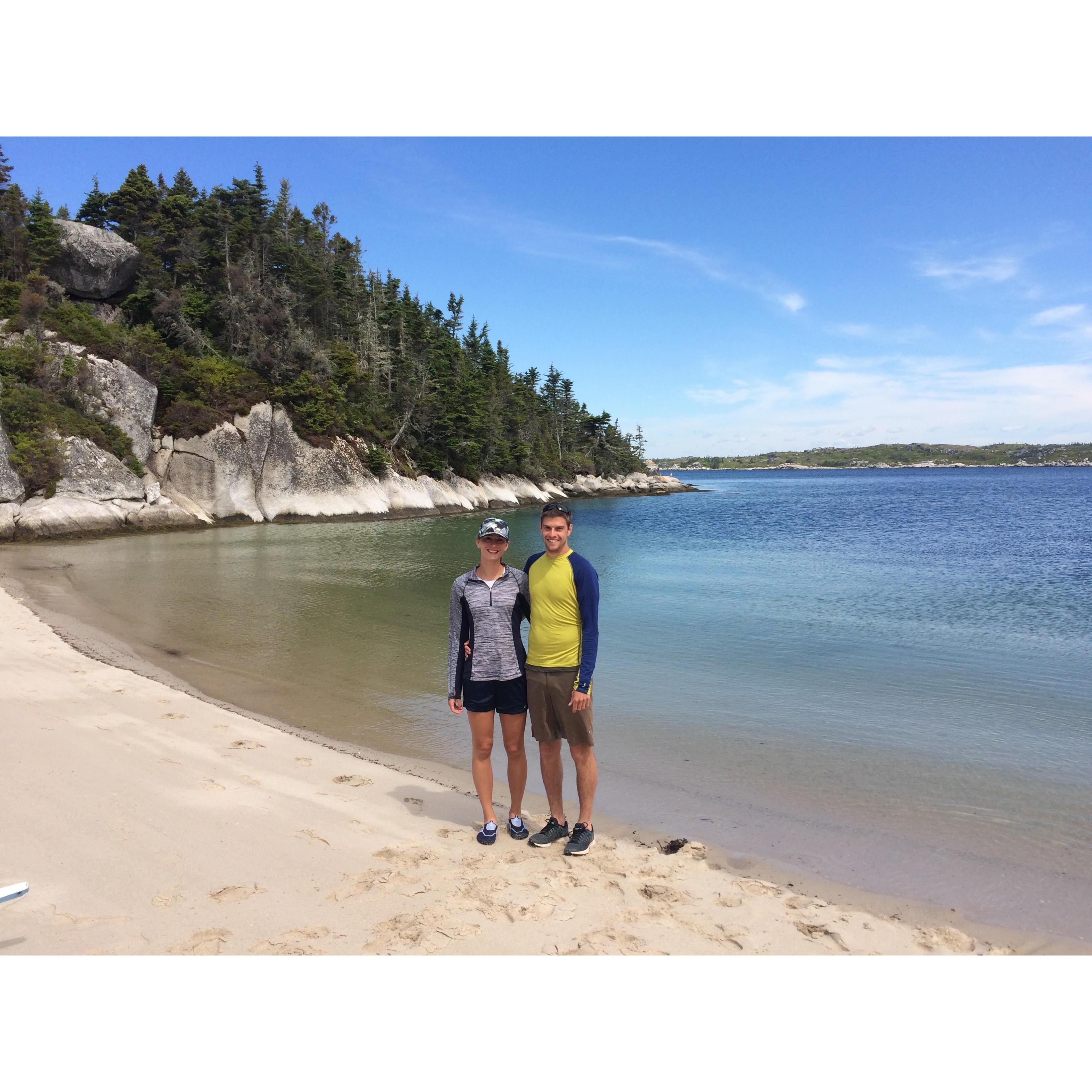 Kayaking trip in Nova Scotia, Canada