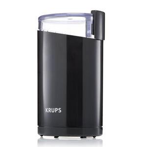 KRUPS Precision Electric Coffee Grinders, 3 oz Capacity, 200W Motor, Stainless Steel Blades for Uniform Grinding of Beans, Herb and Nuts, Coffee and Spice Grinder Electric, (Black)
