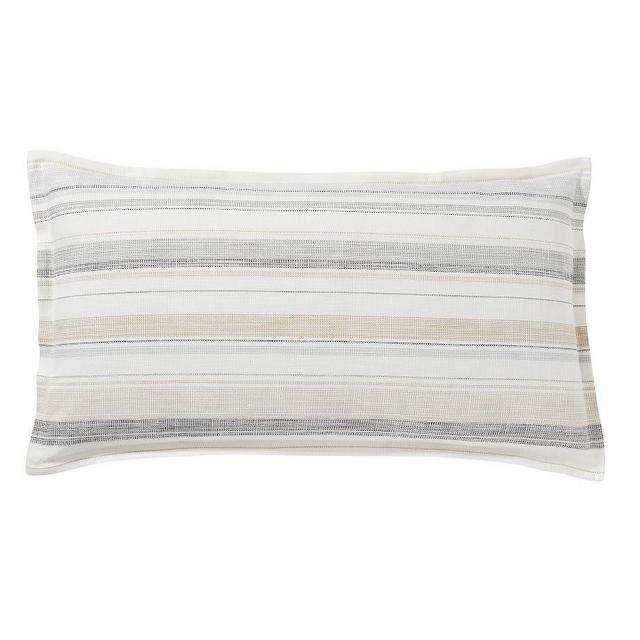 Clayton Striped Cotton Sham, King