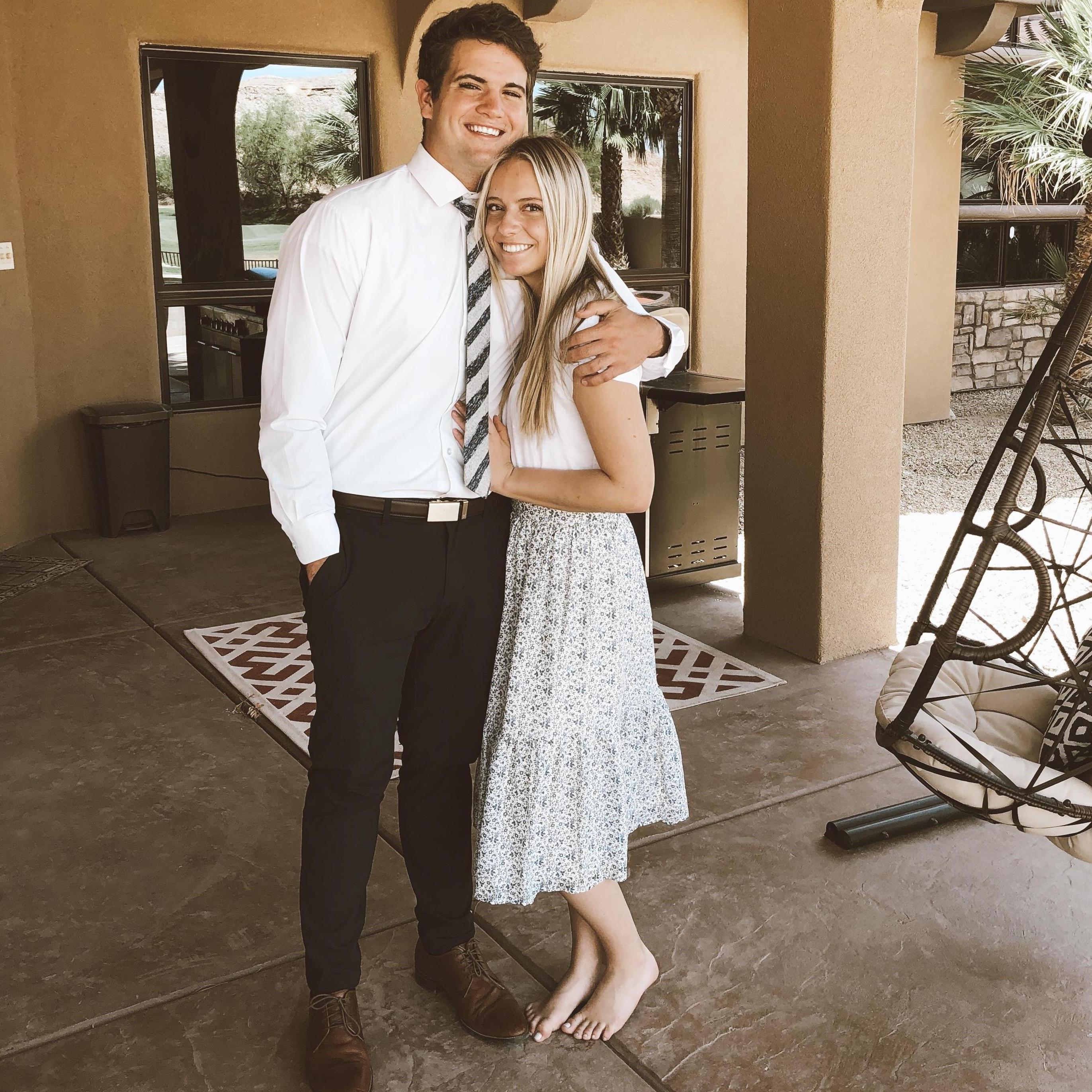 Soon after we started dating we got very close when we went to Mesquite with Jake's grandparents on a spur of the moment trip!