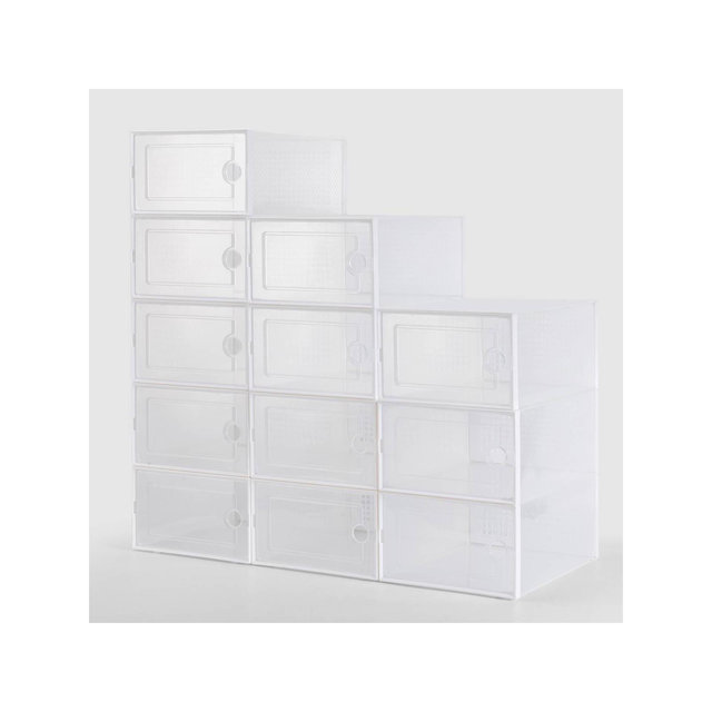 VUSIGN 10.4''X6.8'' Shoe Box Storage Basic Large Clear