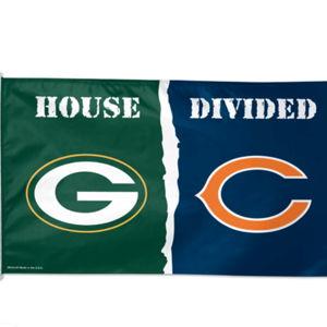 Packers-Bears House Divided Flag