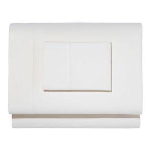 White Pima Cotton Percale Sheet Set Queen | L.L.Bean