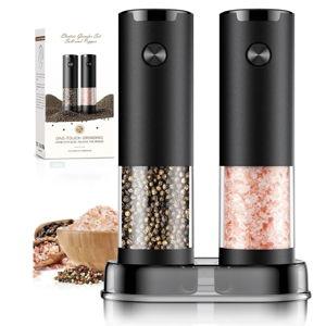 Electric Salt and Pepper Grinder Set Automatic Battery