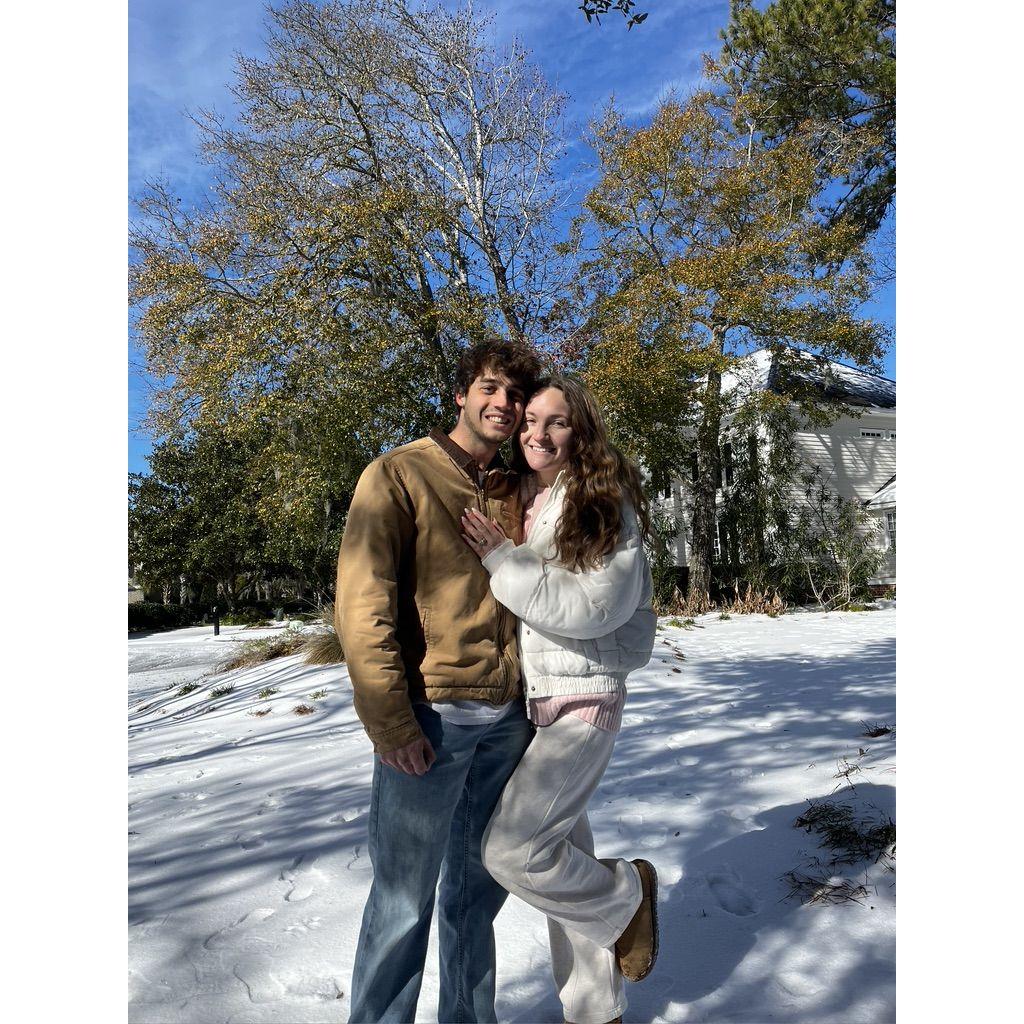 1.22.2025 - Snow in Charleston, SC! First time in almost 7 years!