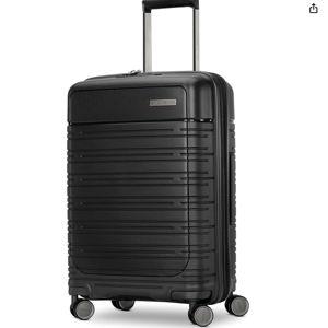 Samsonite Elevation Plus - Carry-On Hardside Luggage with QuickEntry™ Front Compartment - Scratch Resistant Polypropylene Shell, AirTag Holder, TSA Lock, Airline Approved - Triple Black