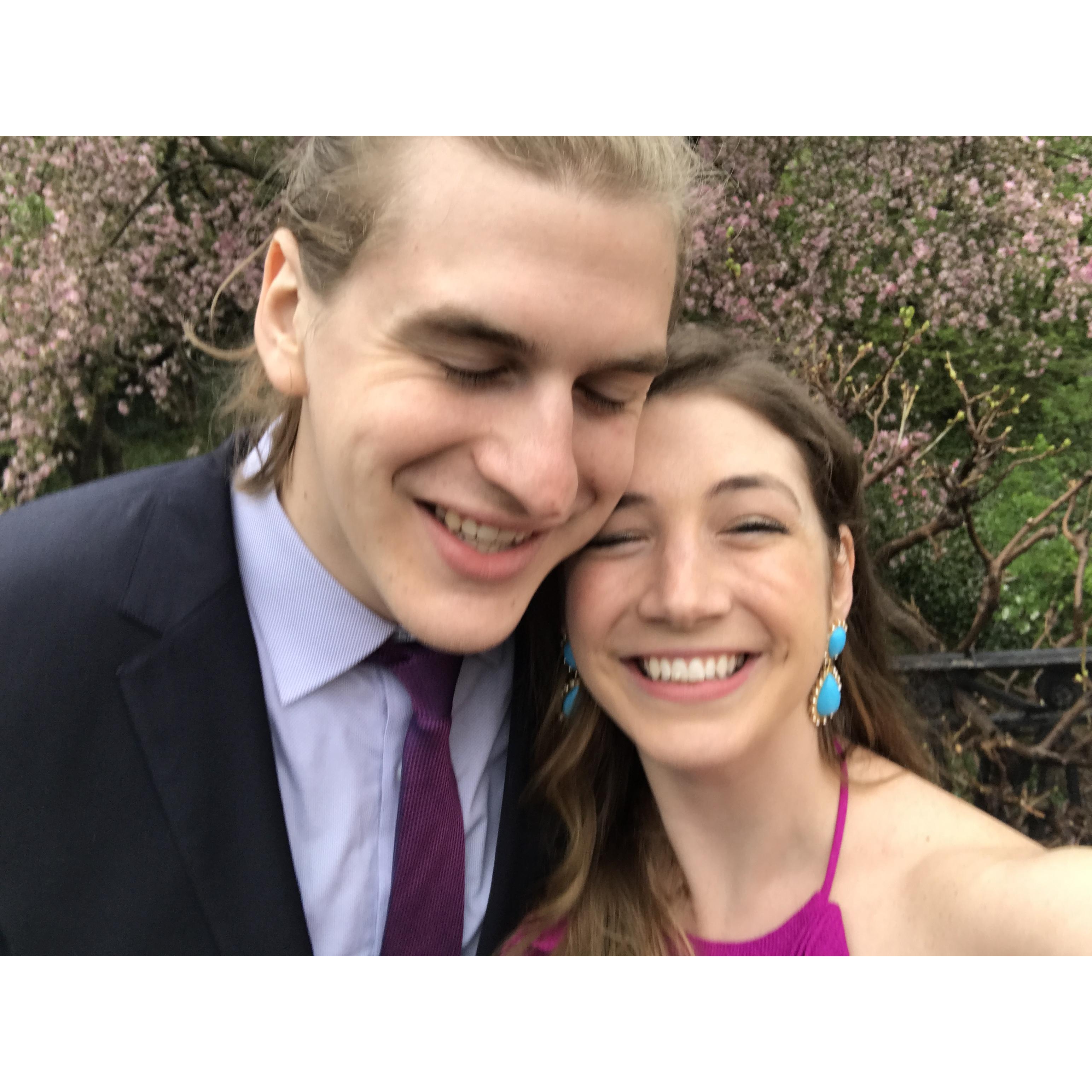 NYC Central Park - Amelia and Glen's Wedding in 2017