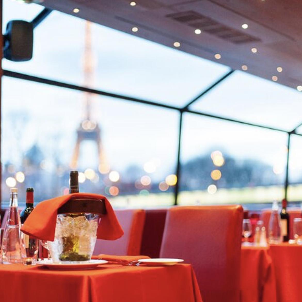 Paris Seine River Dinner Cruise with Live Music