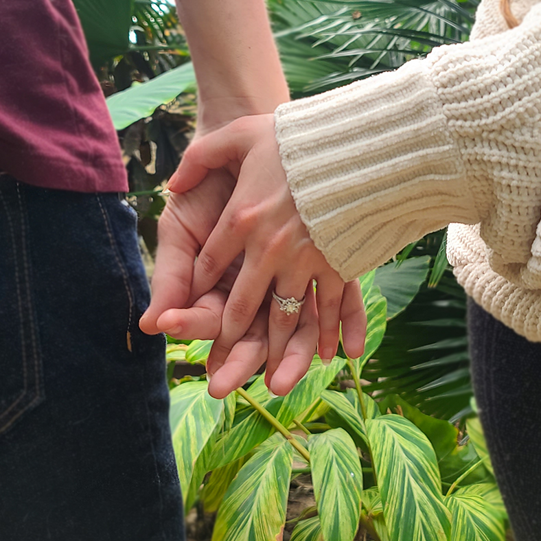 Impromptu engagement session at the zoo ♥
