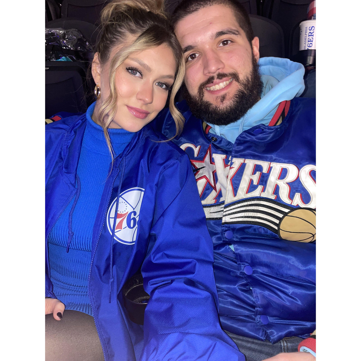 Sixers game in Philly - December 2023